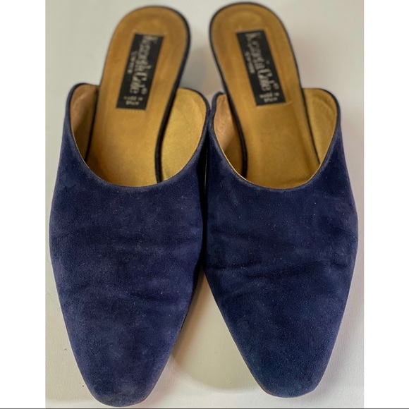 Keneth Cole New York Suede Mules - Picture 1 of 10